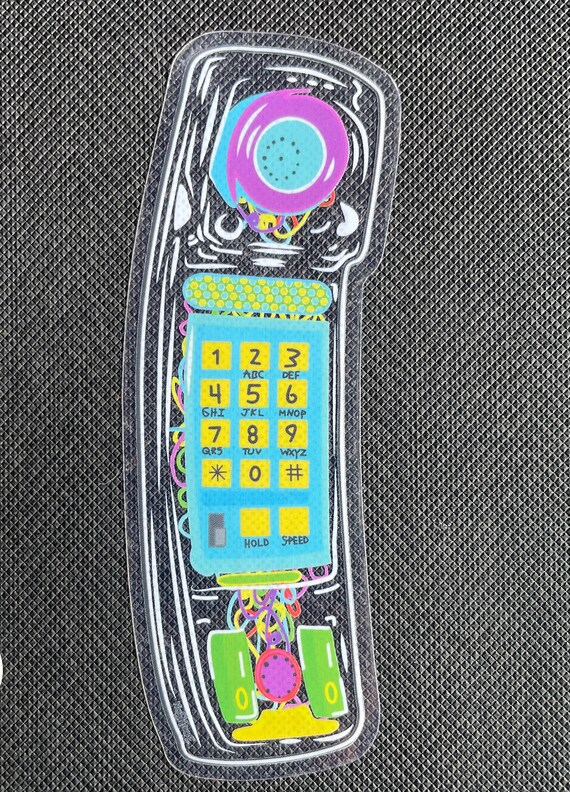 NEW AND IMPROVED 80/90s See Through Phone Sticker Etsy