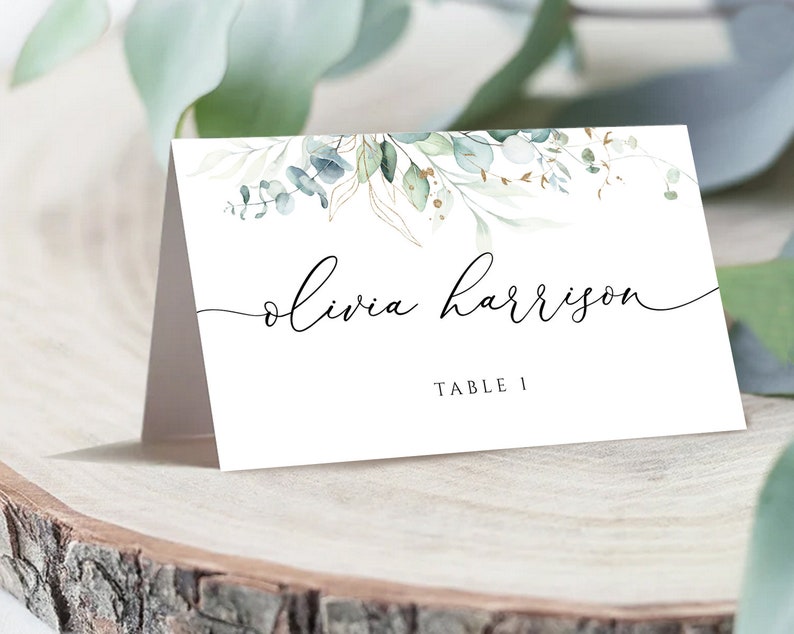 Wedding Table Name Card Editable Seating Assignment Wedding Etsy