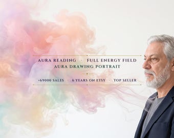 Aura Reading and Drawing • Psychic Aura Portrait • Full Energy Field Interpretation | Spiritual Energy Insight