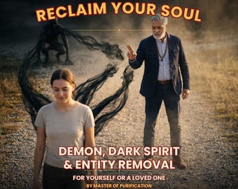 Recupera tu alma / Eliminación de posesión demoníaca y exorcismo de entidades / Rotura de maldiciones ancestrales y limpieza de fuerzas oscuras