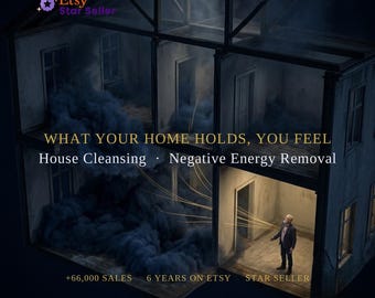 House Cleansing Spiritual, Negative Energy Removal, Home Protection Spell, Energy Clearing for House Apartment Business