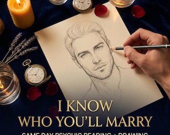 Future Husband Psychic Reading + Drawing | Love Insights