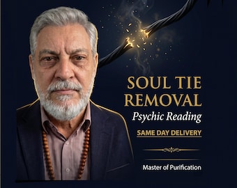 Cord Cutting Ritual & Psychic Reading | Soul Tie Release, Energetic Detachment | Same Day Energy Cleanse, Heal and Let Go