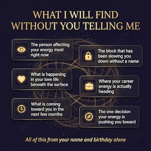 Same Hour Blind Reading | Blind Psychic Reading | Accurate Reading image 4
