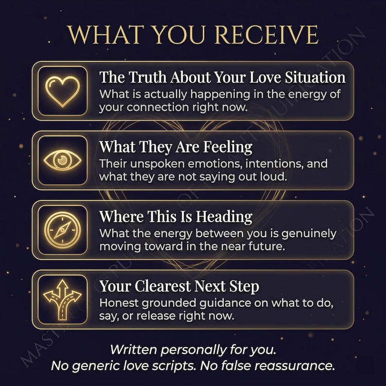 Love Psychic Reading Same Hour, Accurate Love Reading, Love Tarot Cards Psychic Guidance, Relationship Reading Tarot image 4