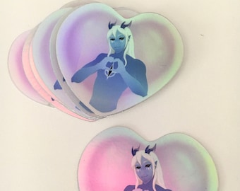 El Príncipe Dragón - Pegatina holográfica de Aaravos