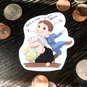 Toss a coin to your Witcher sticker