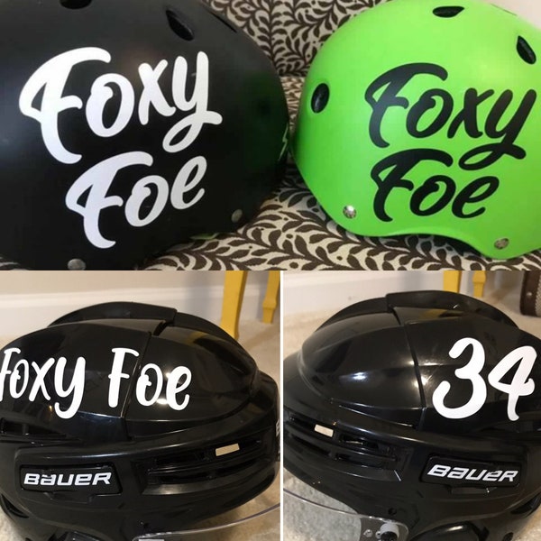 Roller Derby Helmet Decals