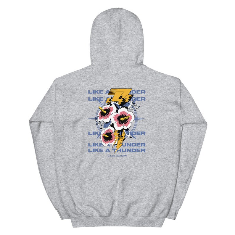 Ateez World Tour The Fellowship Unisex Hoodie Like A Thunder Etsy