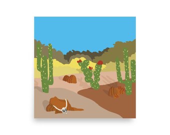 Hill Country Art Print