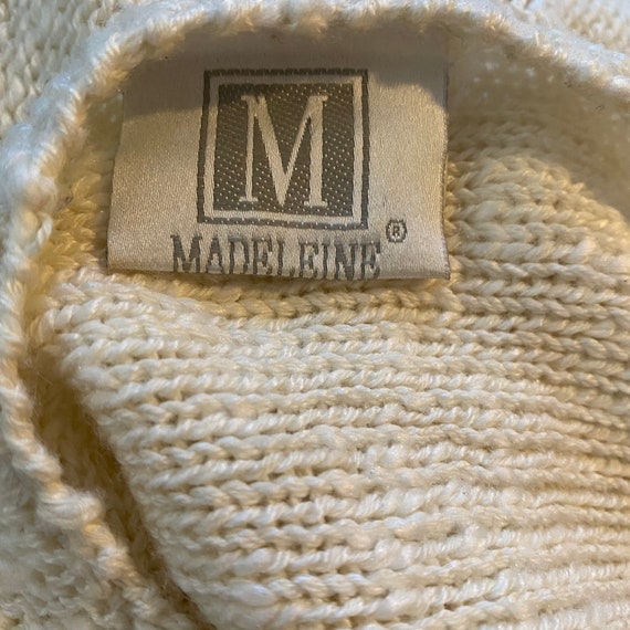 Vintage Madeleine 80’s angora rabbit hair sweater - image 6