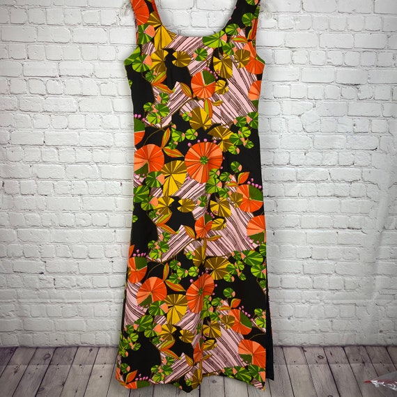 Vintage tank dress zipper back - image 3