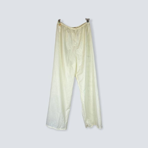 Vintage Carole cottagecore yellow pajama set - image 4