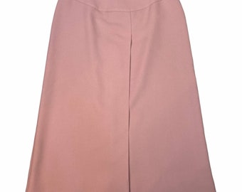 Vintage Inner Visions dusty pink A-line skirt