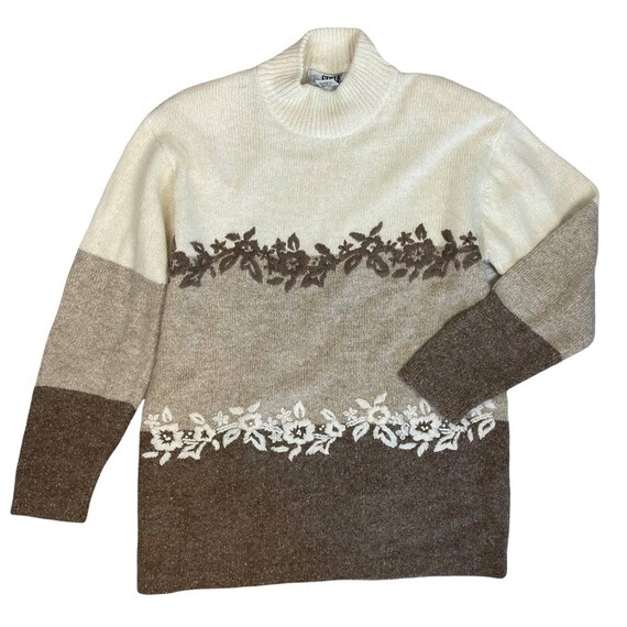 Vintage Segue Silk Blend Sweater. Neutral Colors. Silk - Etsy