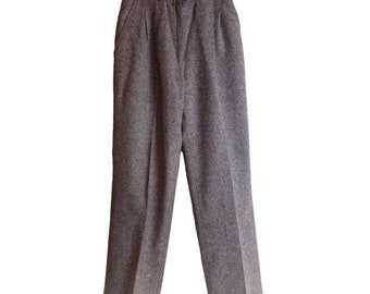 40s50sEuro vintage herringbone pants - minik.hr