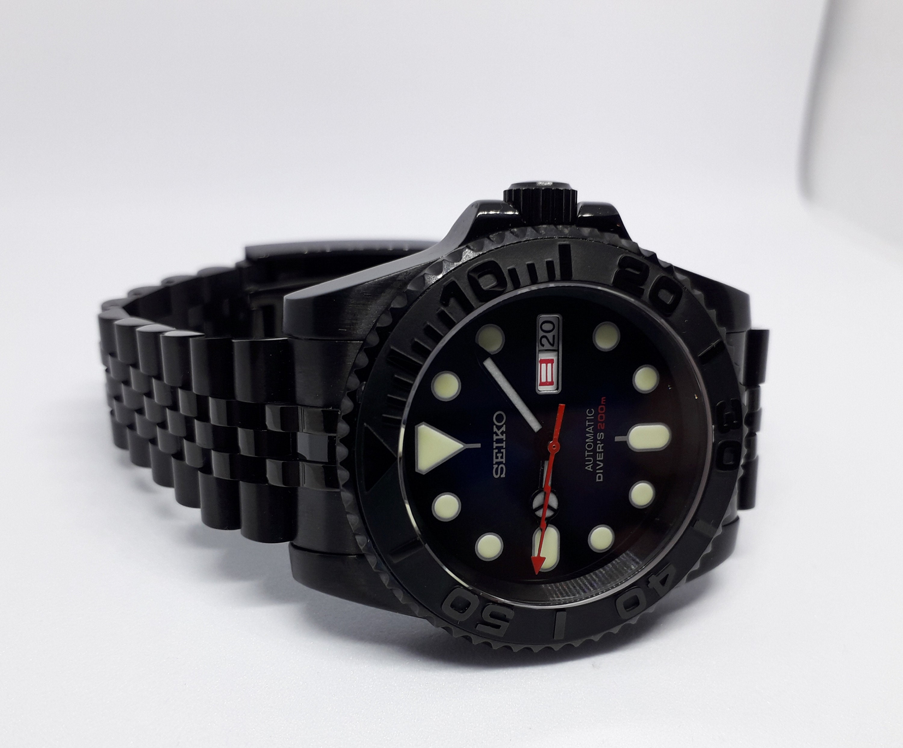 seiko 5 yacht master black