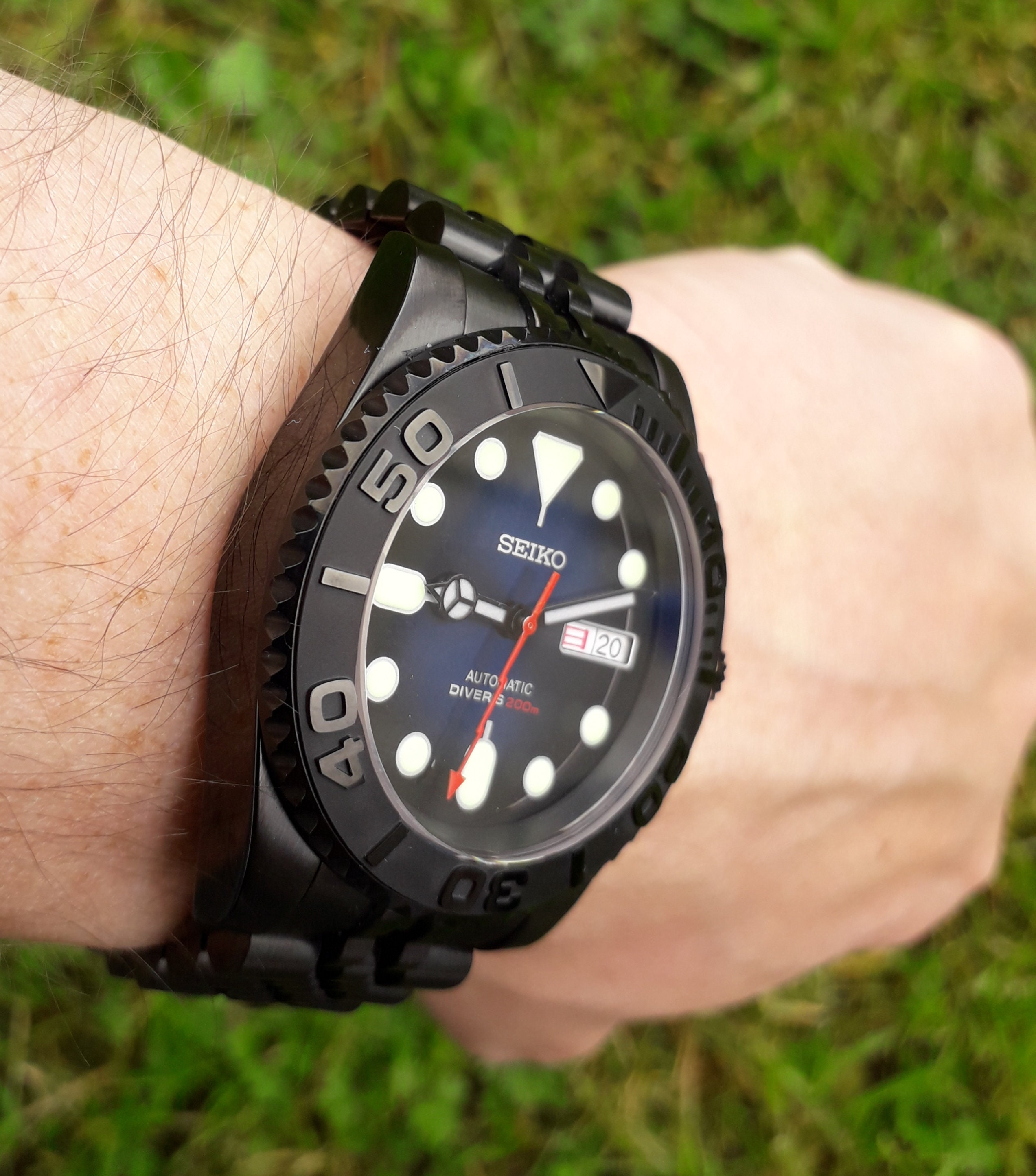 seiko 5 yacht master black