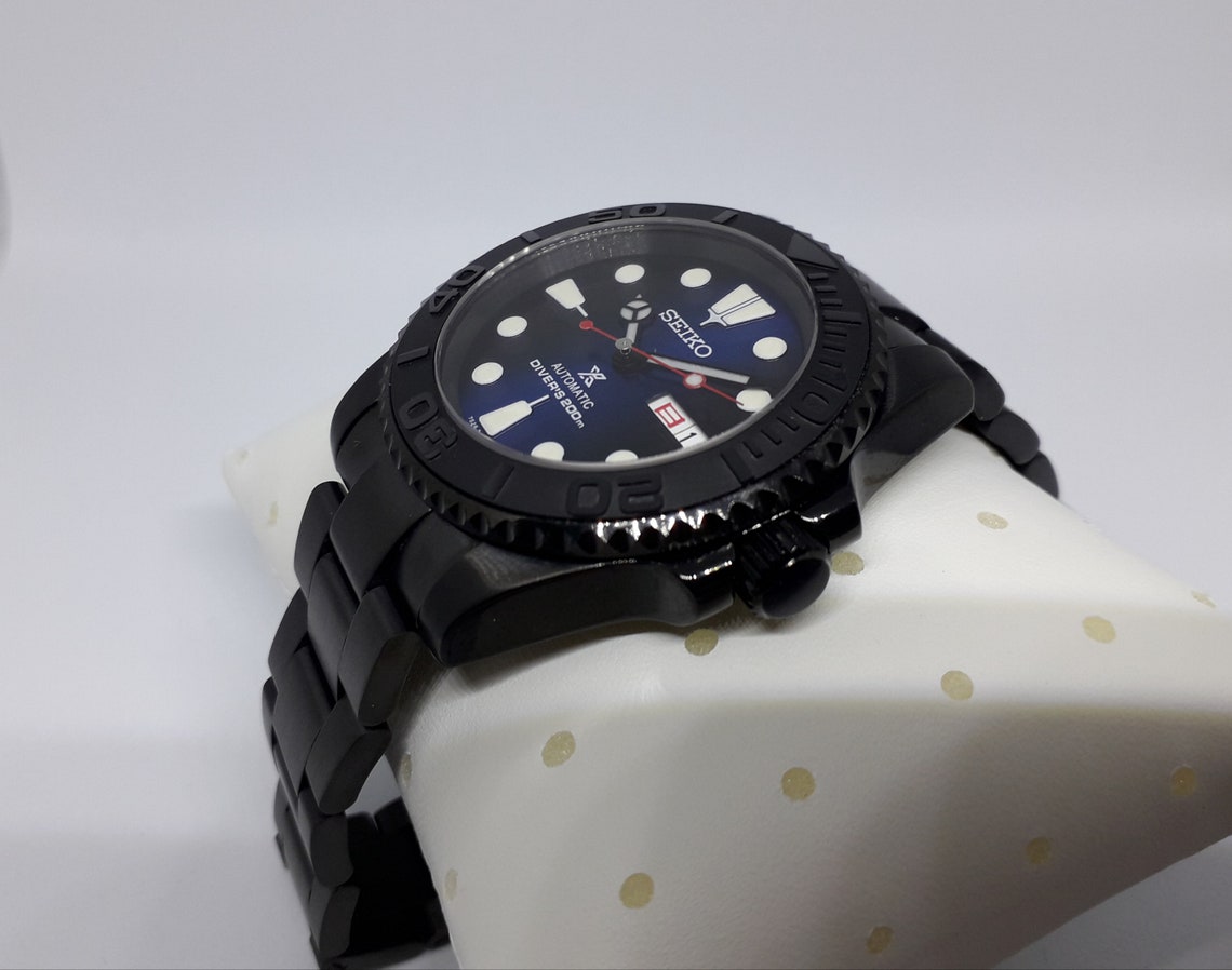 seiko 5 yacht master black