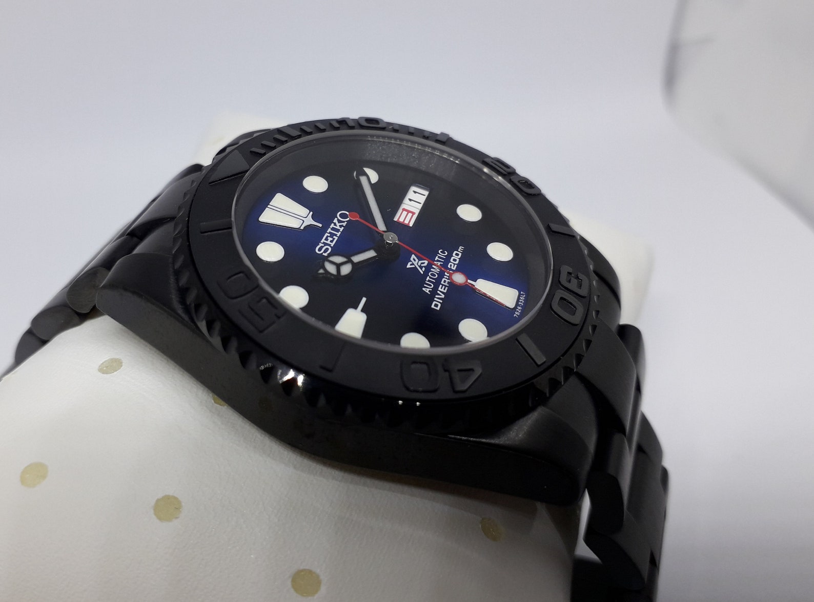 seiko 5 yacht master black