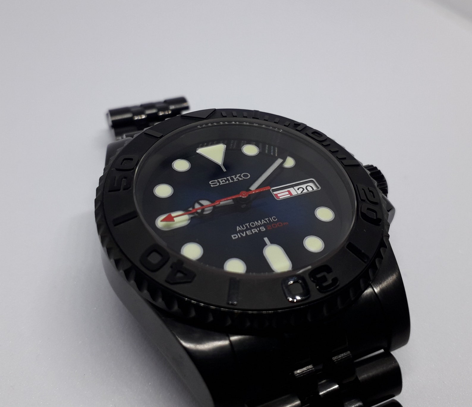 seiko 5 yacht master black