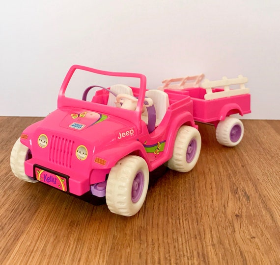 power wheels jeep trailer