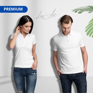 Premium Polo Custom Embroider Personalized Ladies and Men Polo Shirt Monogrammed Polo