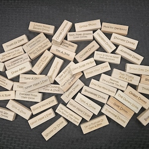 Jeu à boire de la tour tumbling