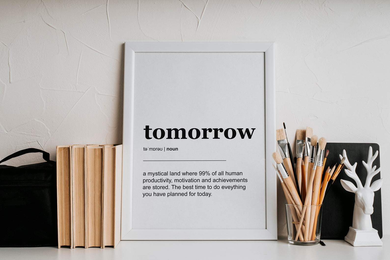 Tomorrow Definition Print Instant Download Quote Print Etsy
