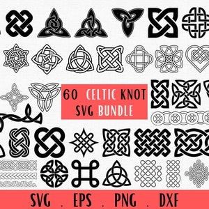 Celtic Knot Svg, Celtics Svg, Celtic Cross Svg, Celtic Symbols Svg, Celtic Knot Clipart, vetor, Celtic Designs Cut Files, cricut&silhouette