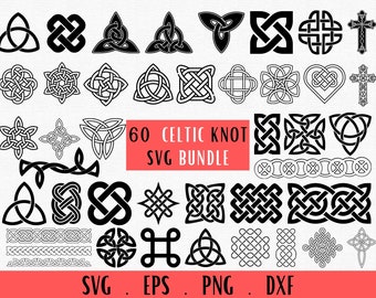 Celtic Knot Svg , Celtics Svg, Celtic Cross Svg, Celtic Symbols Svg, Celtic Knot Clipart, vector,Celtic Designs Cut Files, cricut&silhouette