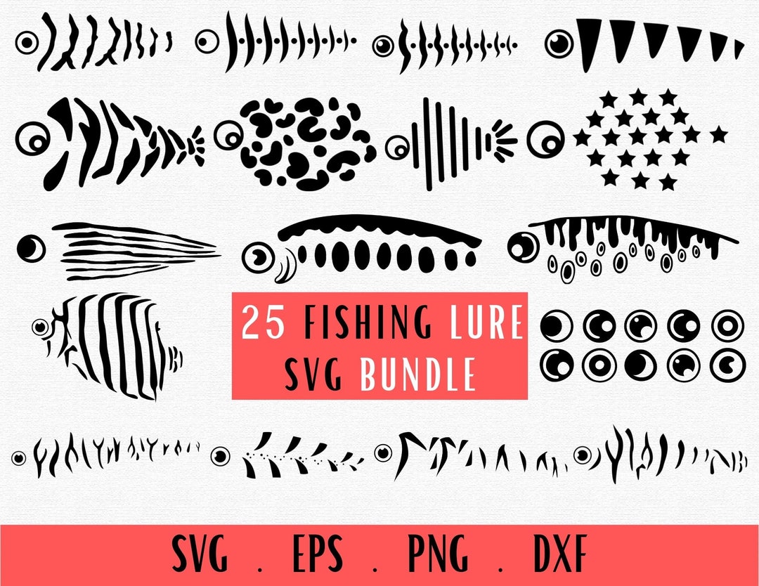 Fishing Lure Svg, Fishing Lure Png, Tumbler, Pattern, Fish Scales Svg