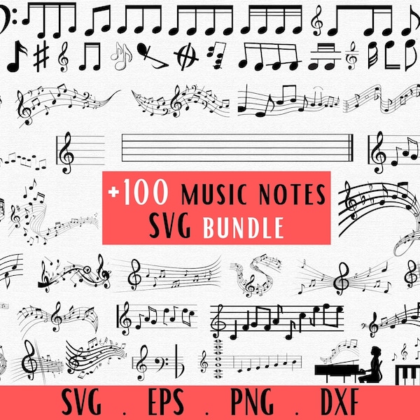 Music Notes - Etsy