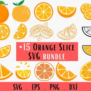 Orangenscheibe für Silhouette & Cricut, Mandarine für Silhouette und Cricut, für Silhouette und Cricut