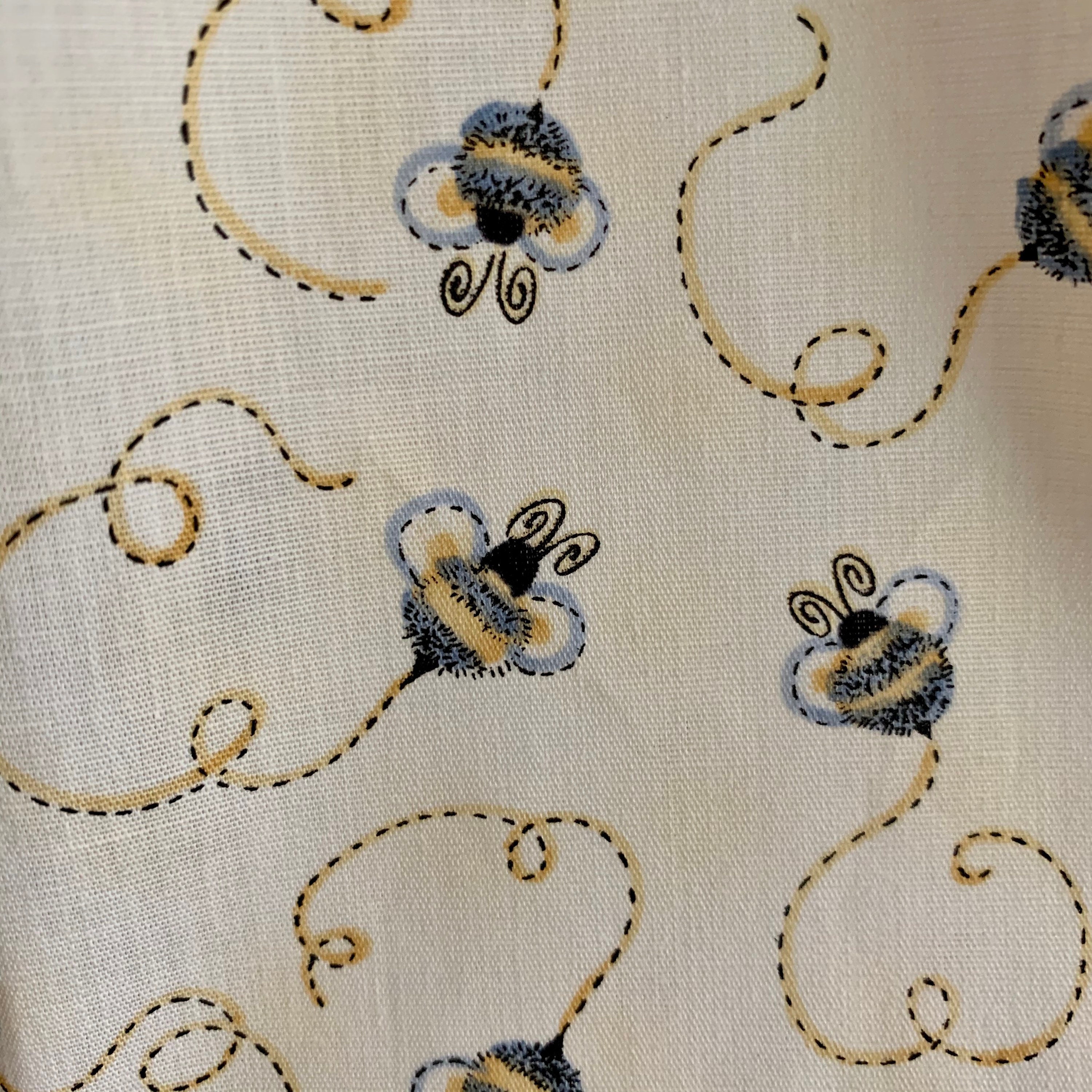 Dress with Hand Embroidered Bees Etsy