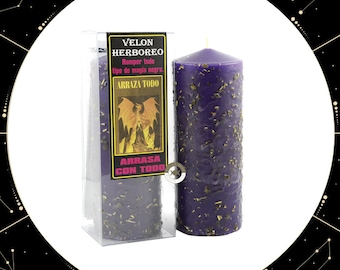 Velon Herboreo Arrasa Con Todo / Herbal Candle