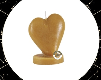 Vela Corazon Miel (Endulzamiento) / Honey Heart Candle