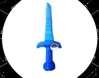 Vela Figura Espada San Miguel, Defensa y Proteccion / Sword Candle, St Michael