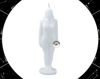 Vela Mujer Blanco ( Familia) / White Candle Woman