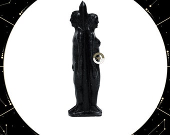 Vela Pareja Negra (Separa Amantes) 20cm / Black Separation Couple Candle