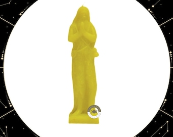 Bougie Figure Saint Onofre (Argent, Economie) / Bougie St Onofre, Argent