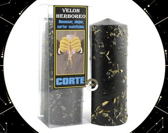 Velon Herboreo Corte, Cortar maleficios / Herbal Candle