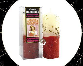 Velon Herboreo Amansa Guapos / Herbal Candle