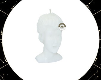 Vela Cabeza Carga Blanca (Purificar) / White Head Candle, Charge