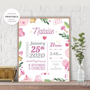 Faire-part de naissance photo, faire-part photo, faire-part de naissance, fille, garçon, faire-part de naissance, moderne, IMPRIMABLE 17G