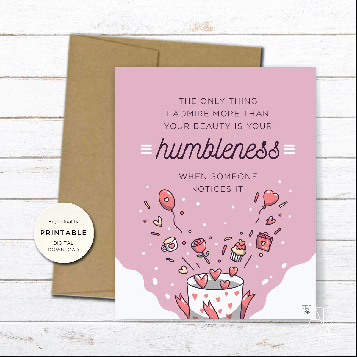 Printable Valentine's Day Letter Love Letter Valentines | Etsy