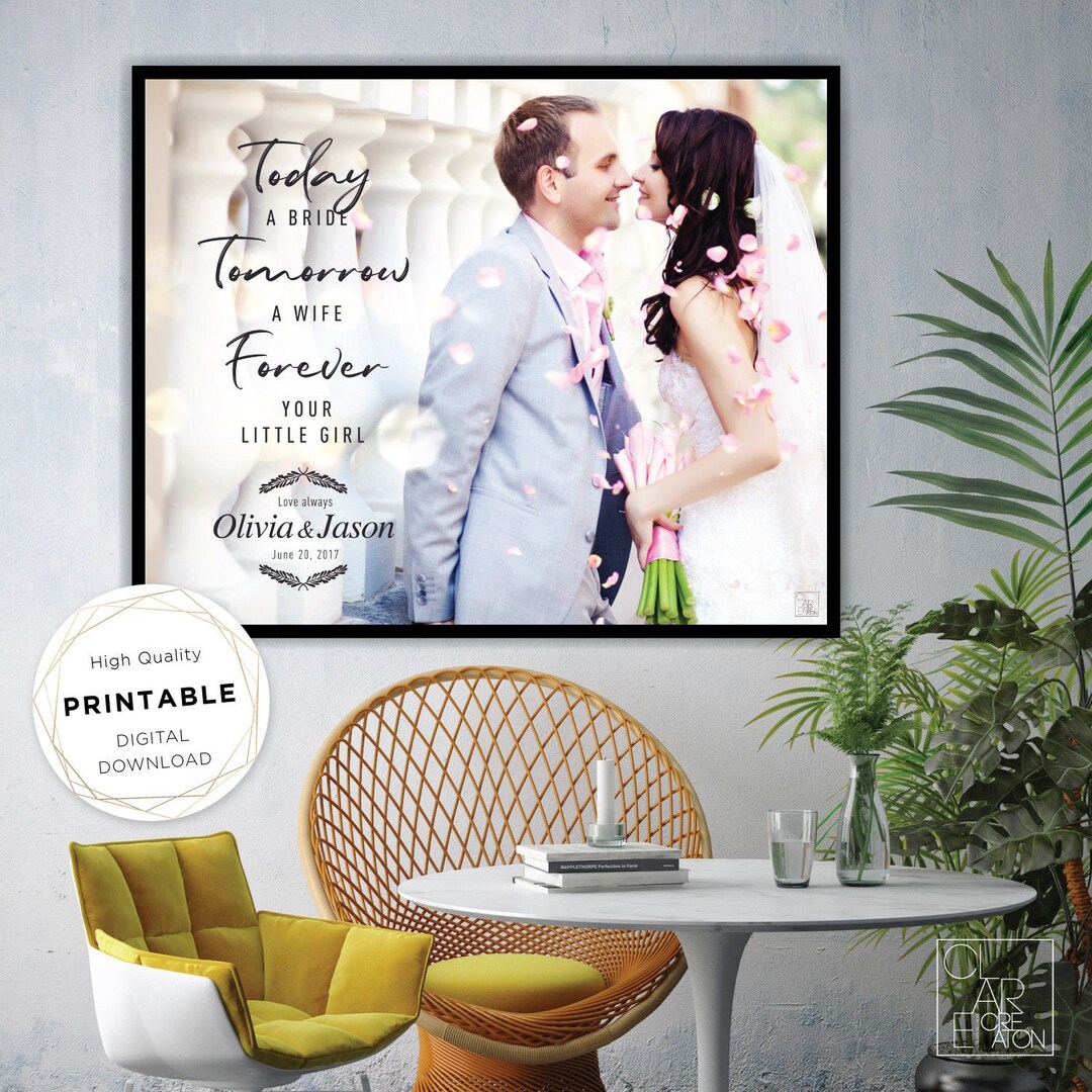 Parents Wedding Gift Parents of the Groom Parents of the Bride Gift