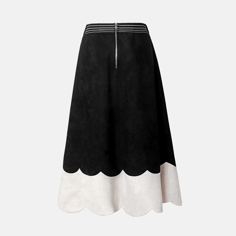 Cloud Suede Band Skirt, a Korean designer, LBYL, made in Korea image 6
