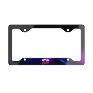 Need For Speed Heat License Plate Frame