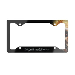 Twisted Metal Black License Plate Frame